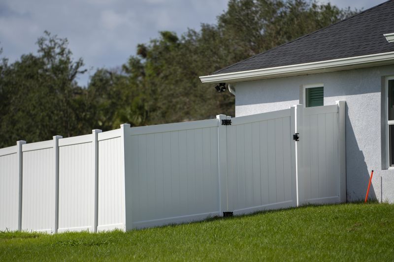 White Vinyl Fence Installation Service