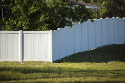 White Vinyl Fence Installation Process