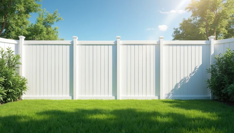 Fall Vinyl Fence Installation